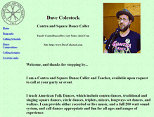 Tablet Screenshot of davecolestock.com